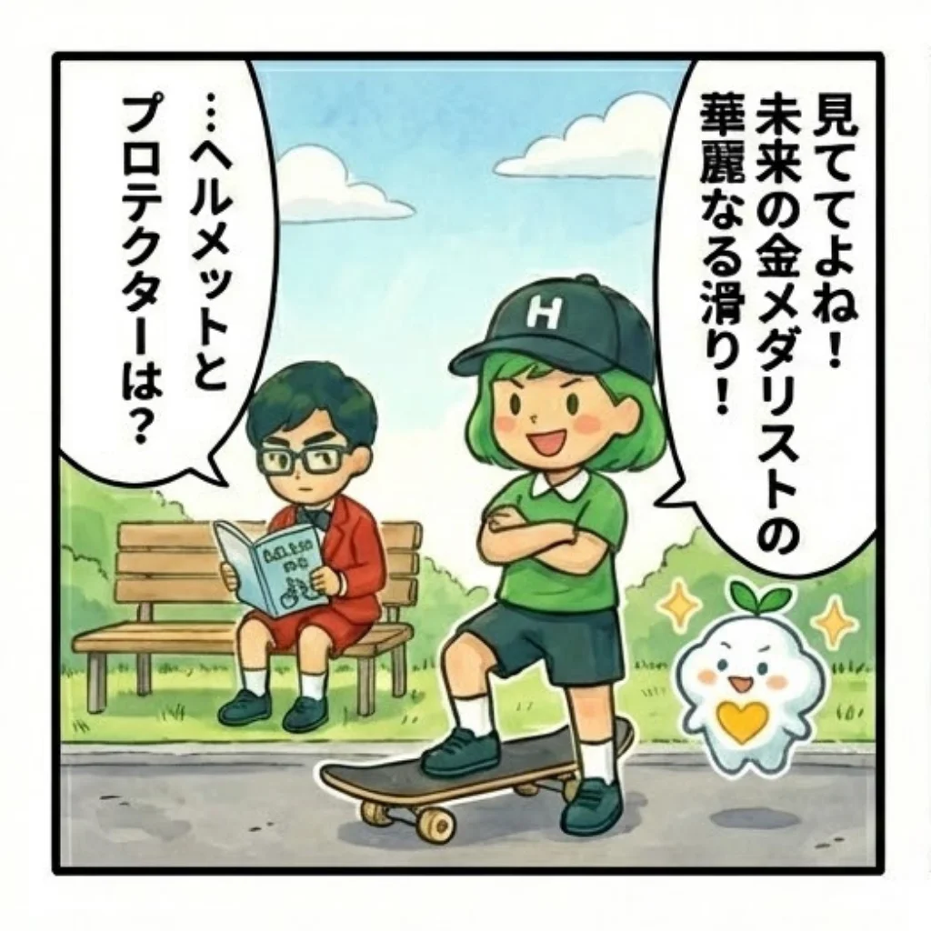 ハグムンの育児あるある4コマ漫画